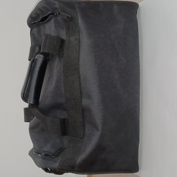 Jeep Travel Equipment Duffle Bag approximately 9"x10"x15" black duffel bag #2 - Picture 6 of 17